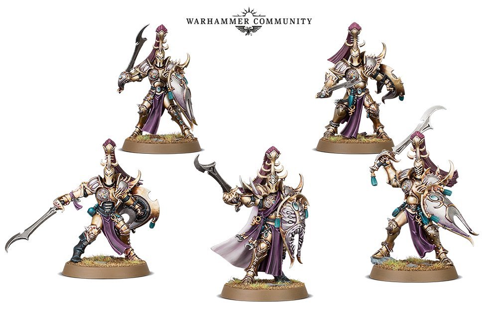 thumbnail image 2 of Games Workshop Warhammer Age Of Sigmar: Hedonites Of Slaanesh Myrmidesh Painbringers (New, Unassembled) 2 of 6