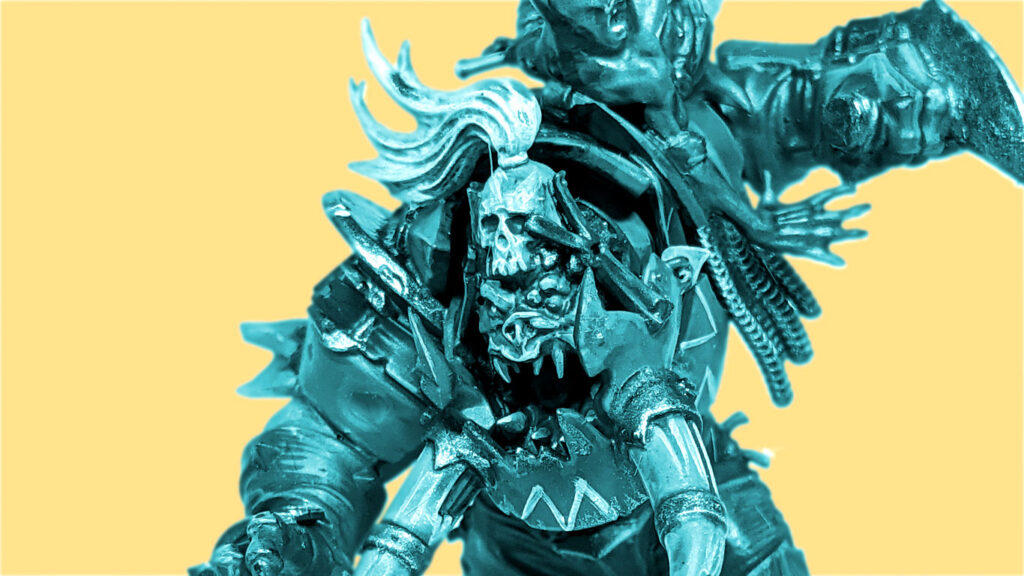 A picture colour shifted picture of Black Orc Star Play Varag